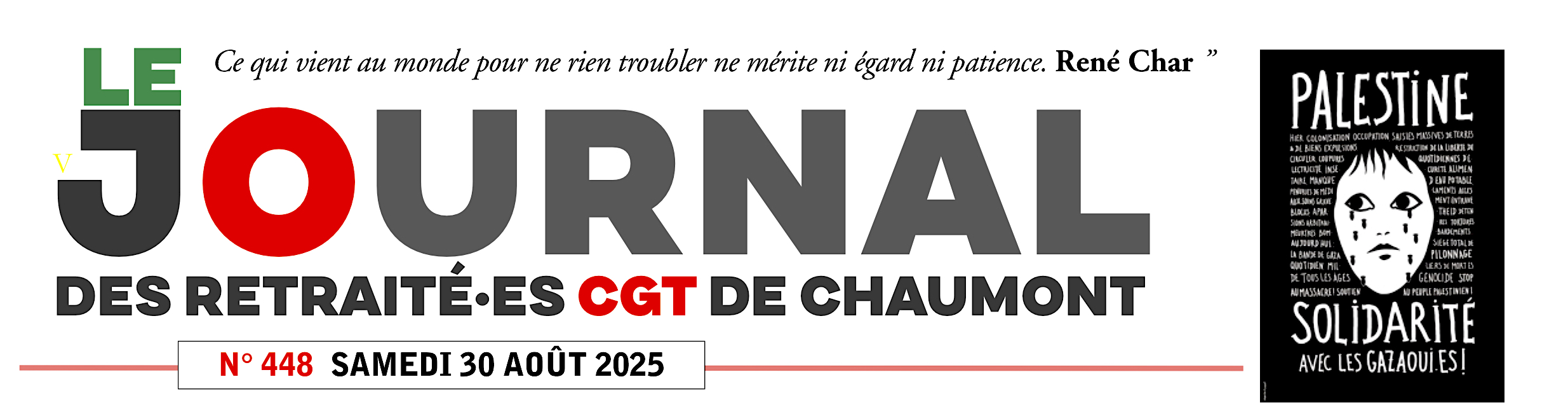 Journal des retraités N°448