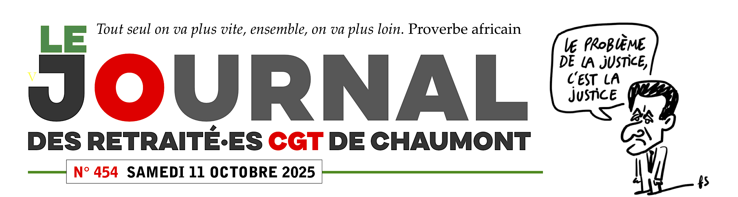 Journal des retraités N°454