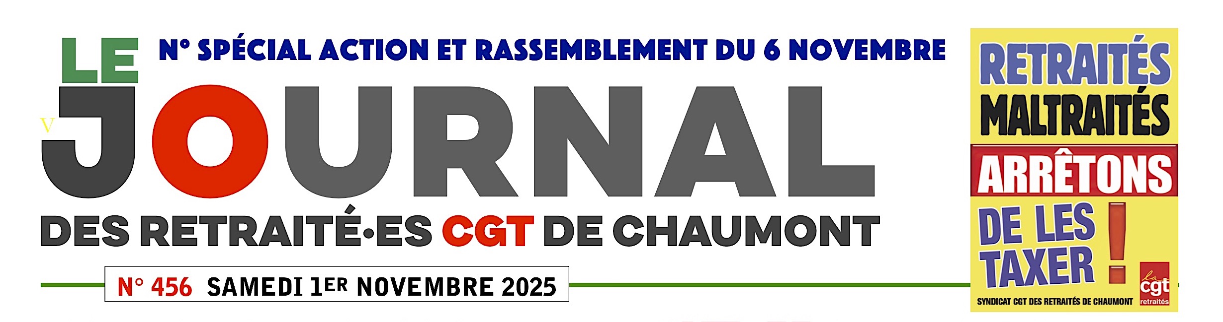Journal des retraités N°456
