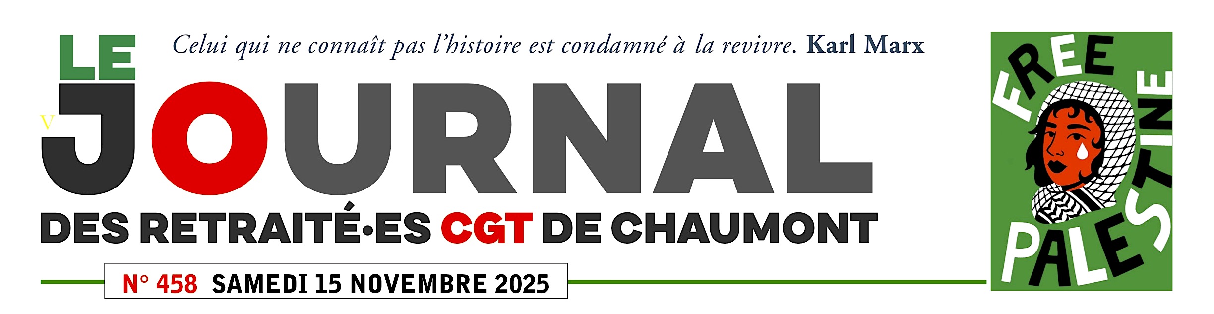 Journal des retraités N°458