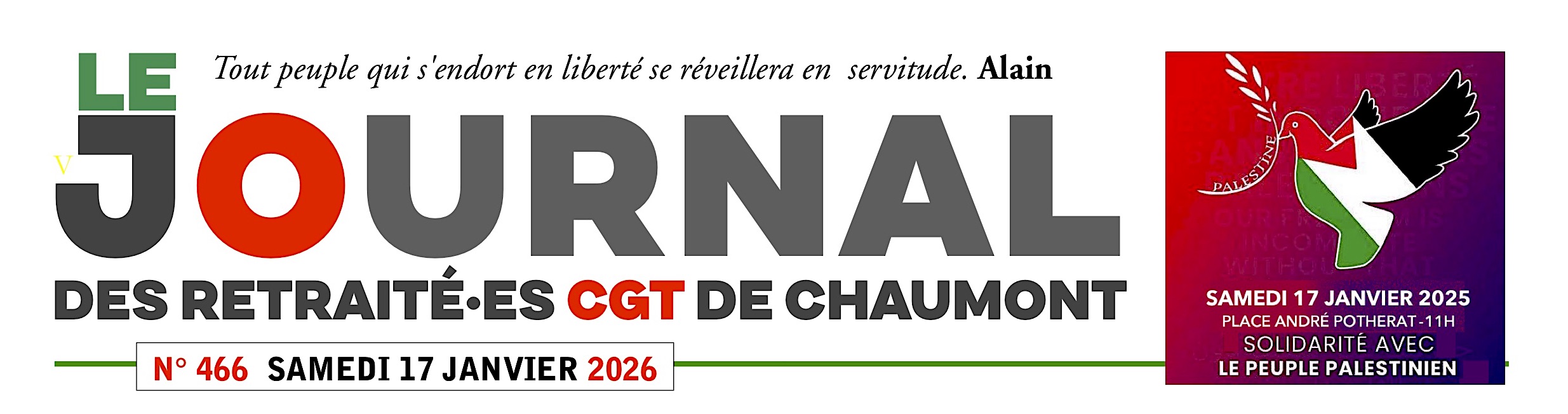 Journal des retraités N°466