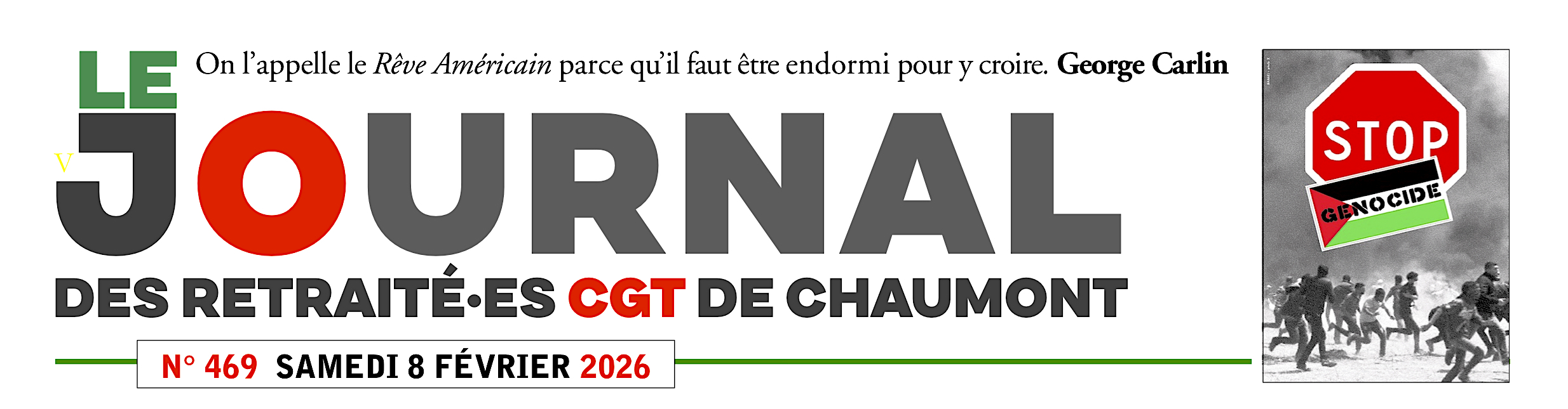 Journal des retraités N°469