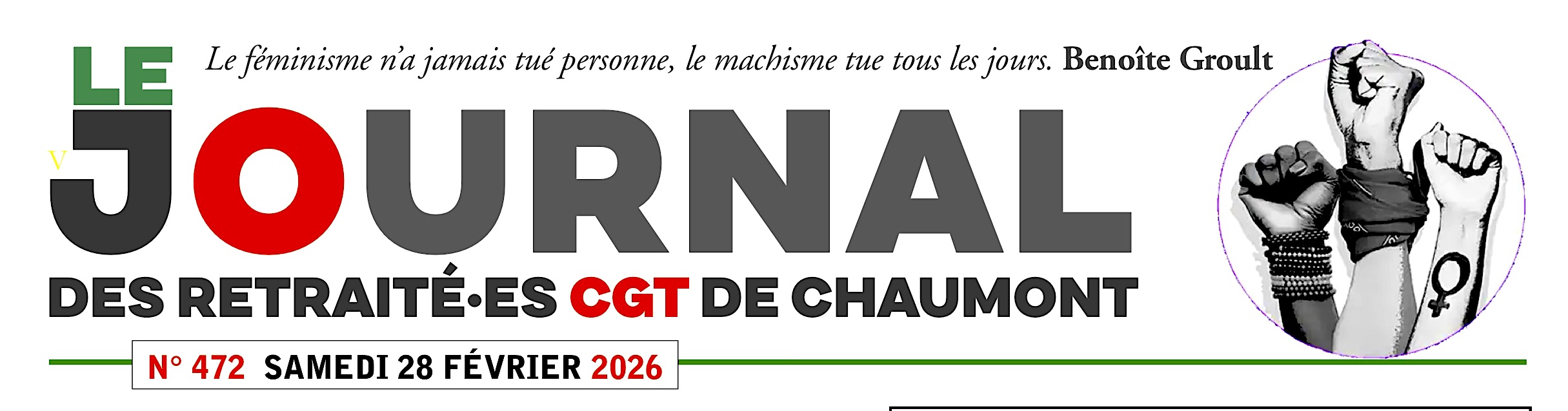 Journal des retraités N°472