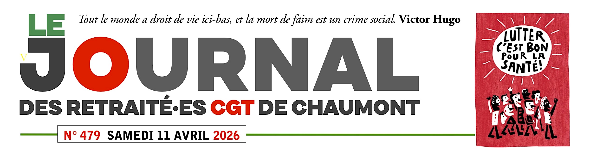 Journal des retraités N°479