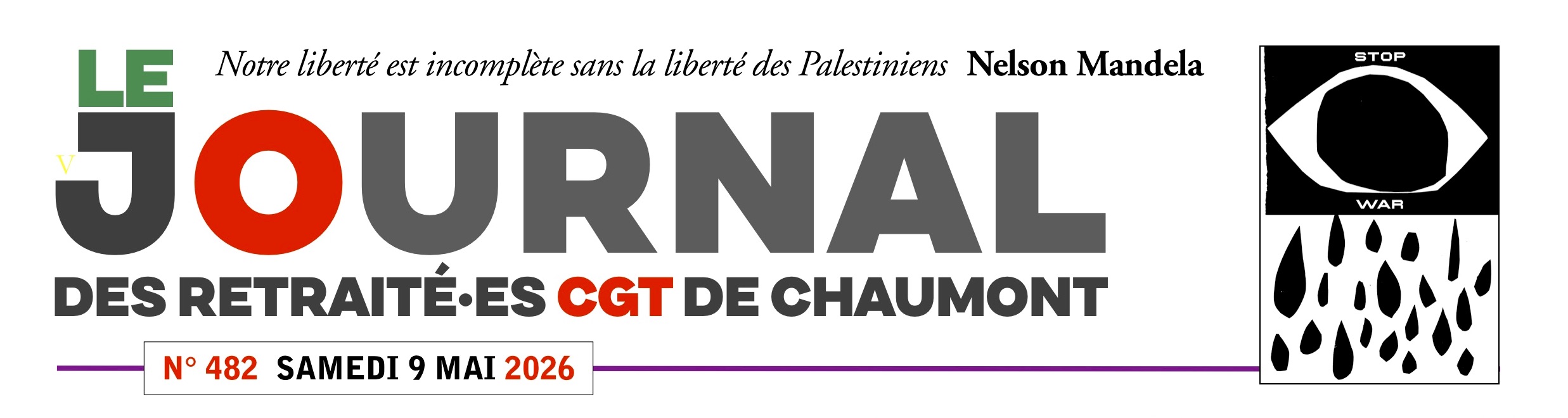 Journal des retraités N°482