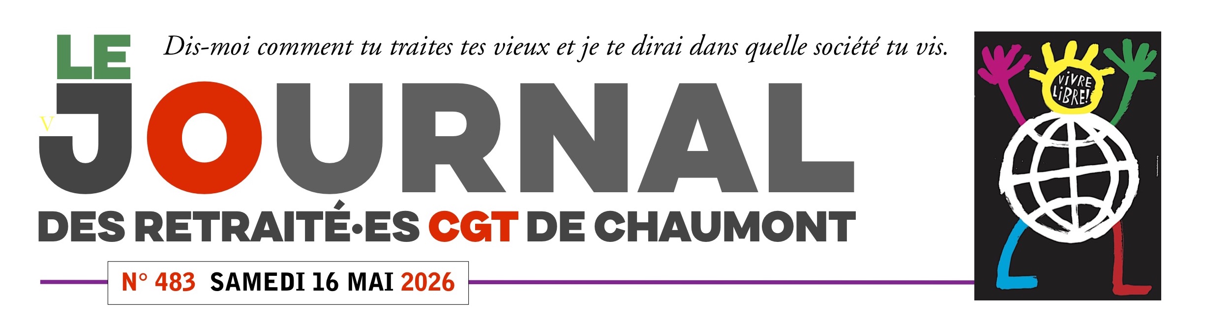 Journal des retraités N°483