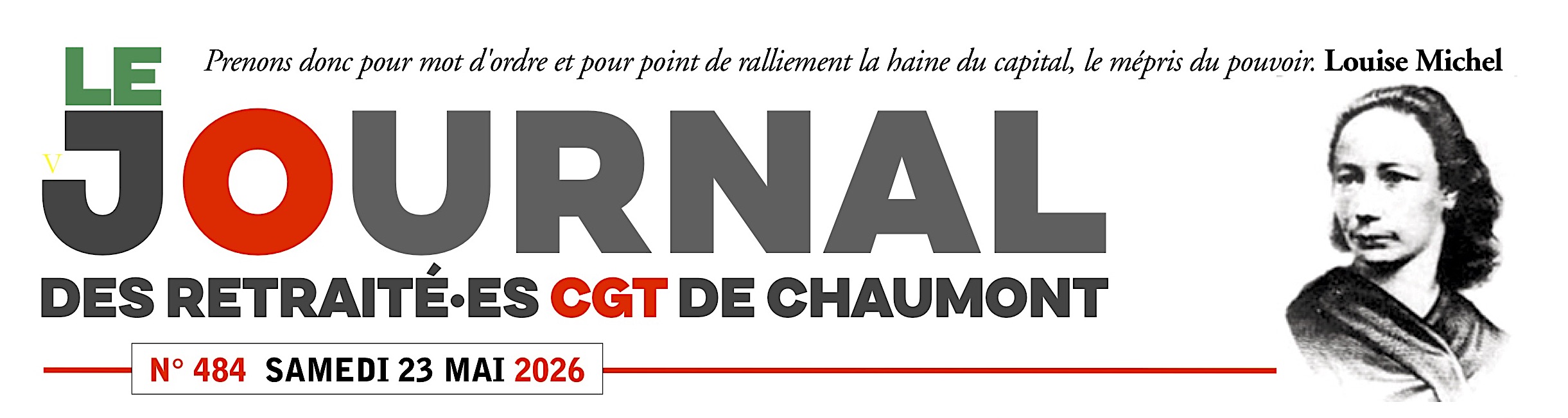 Journal des retraités N°484