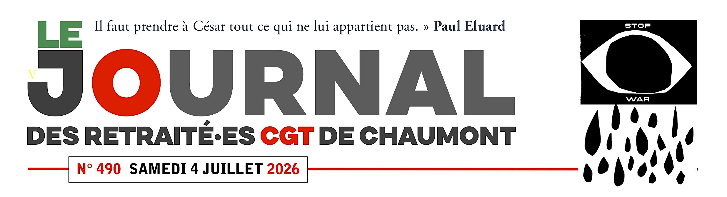 Journal des retraités N°490