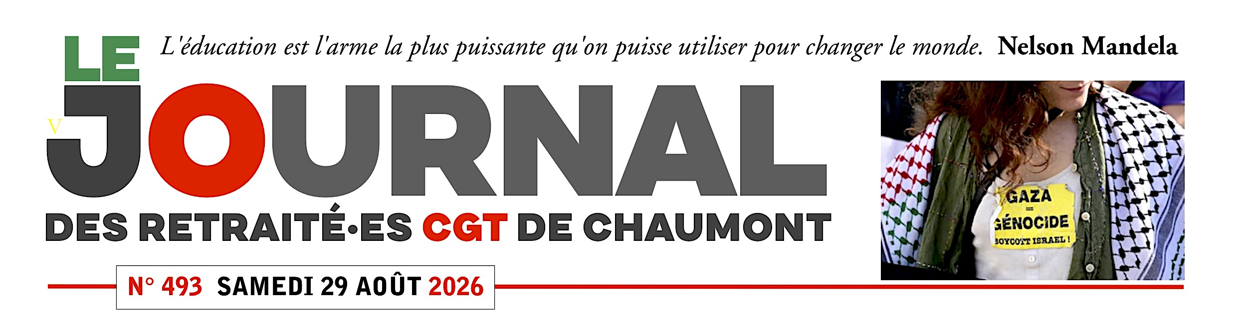 Journal des retraités N°493