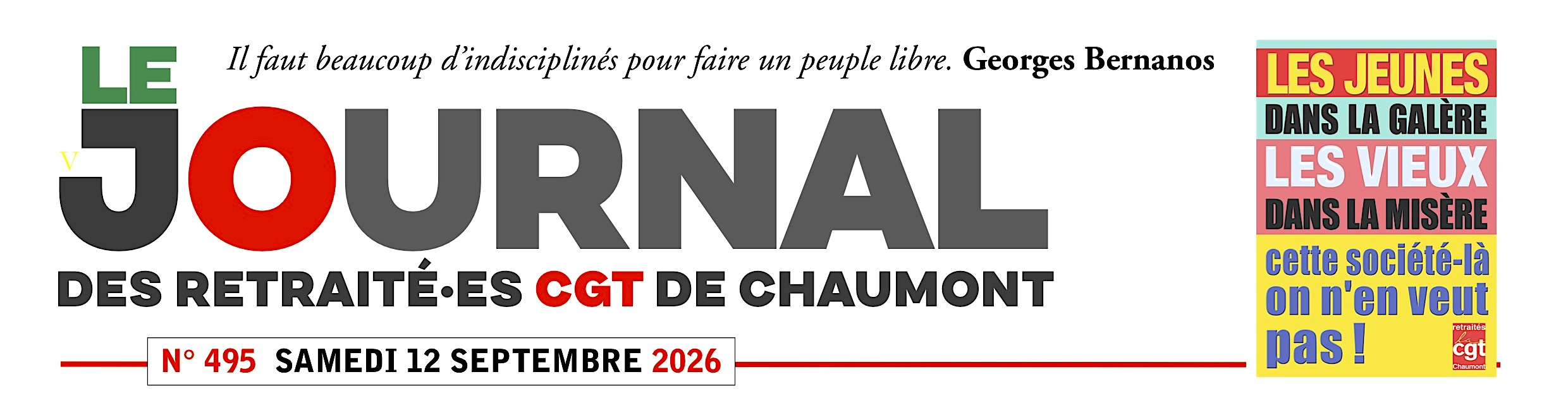 Journal des retraités N°495